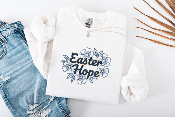 Easter Hope SVG: Elegant Graphics for T-Shirt Designs