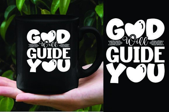 Enhancing Christian Content with GOD WILL GUIDE YOU T-Shirt Designs