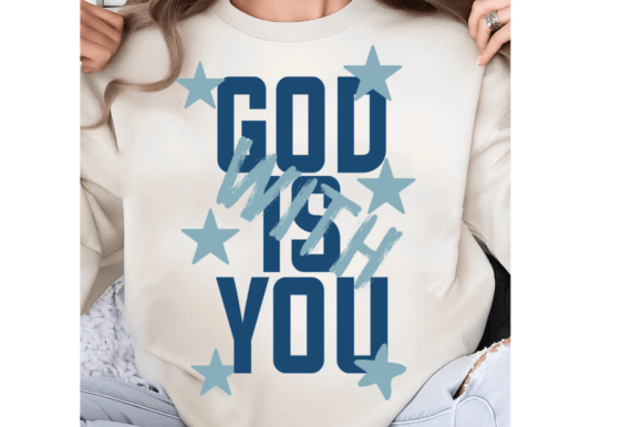 God is with You SVG: Perfect for T-Shirt Designs & Graphics