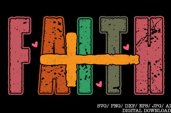 Inspirational Cross and Jesus SVG for Embroidery