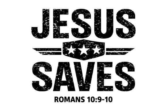 Jesus Saves Romans 10 9-10: A Versatile T-Shirt Design