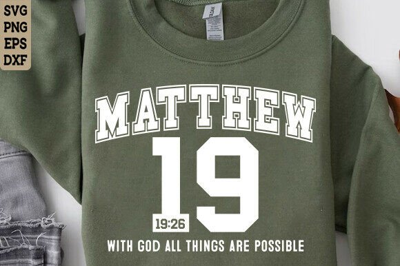 Matthew 19 SVG: A Versatile Christian Design