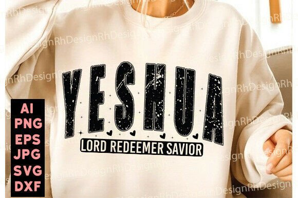 Yeshua SVG PNG for T-Shirt Designs and Graphics